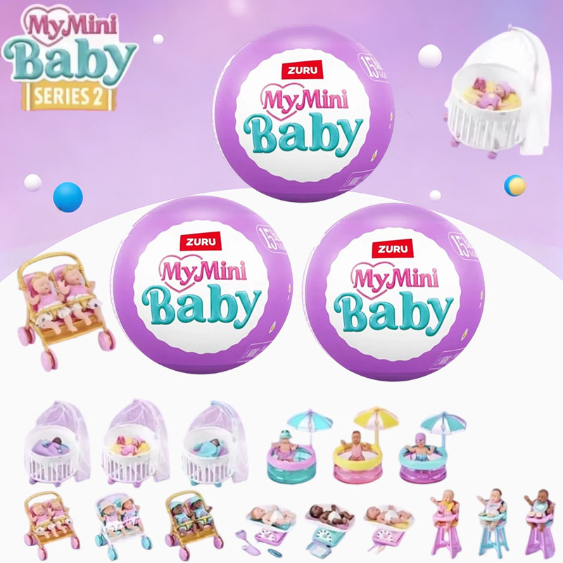 Baby Products Good Brand - ซีรีส์มินิเบบี้ของฉัน ZURU 5 ลูกบอลเซอร์ไพรส์ กล่องปริศนา คอลเลคชั่นมินิแบรนด์