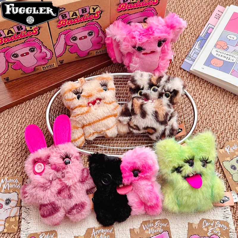 Baby Products Keeping Bag - พวงกุญแจตุ๊กตา Fuggler ของแท้ กล่องสุ่ม Baby Baddies