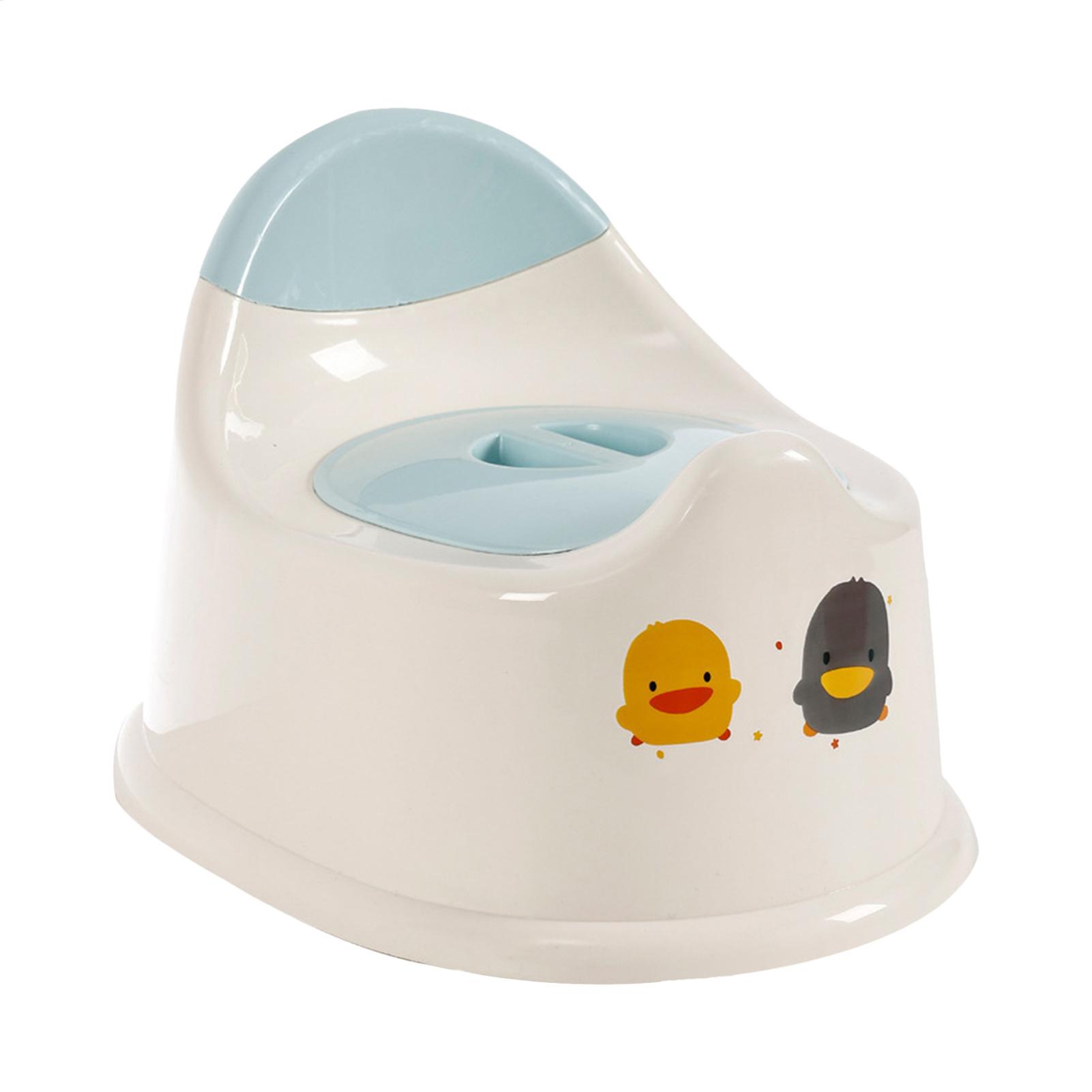 Toddler Potty Training Seat - ที่นั่งฝึกขับถ่ายสำหรับเด็กเล็ก น่ารัก น้ำหนักเบา ป้องกันการหก ทำความสะอาดง่าย โถสุขภัณฑ์สำหรับเด็ก