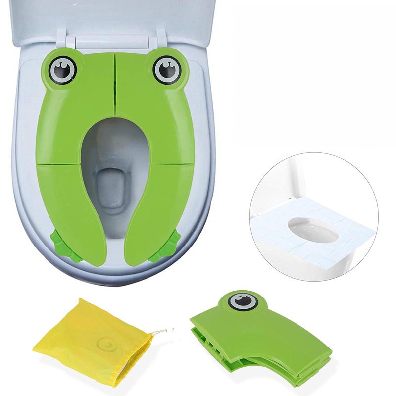 เบาะกระโถนเด็กรองนั่งชักโครกแบ - Toddler Potty Training Seat บทวิจารณ์และราคา