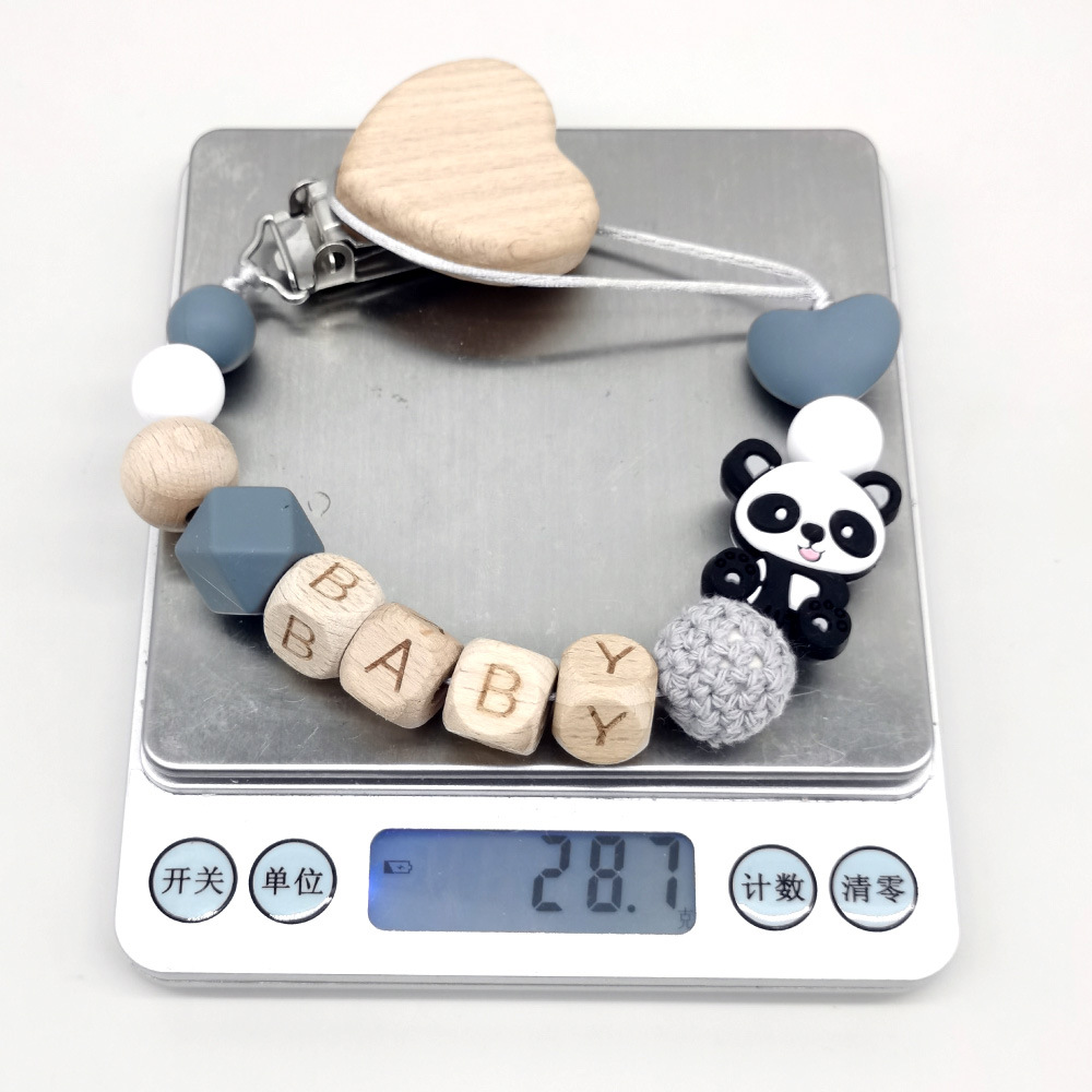 โซ่จุกนมหลอกเด็กแบบไม้ ดีไซน์ส - Baby Products In บทวิจารณ์และราคา