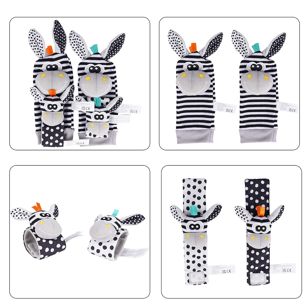 4 ชิ้น/เซ็ตเด็ก Rattle ของเล่น - Baby Rattle Toy Set บทวิจารณ์และราคา