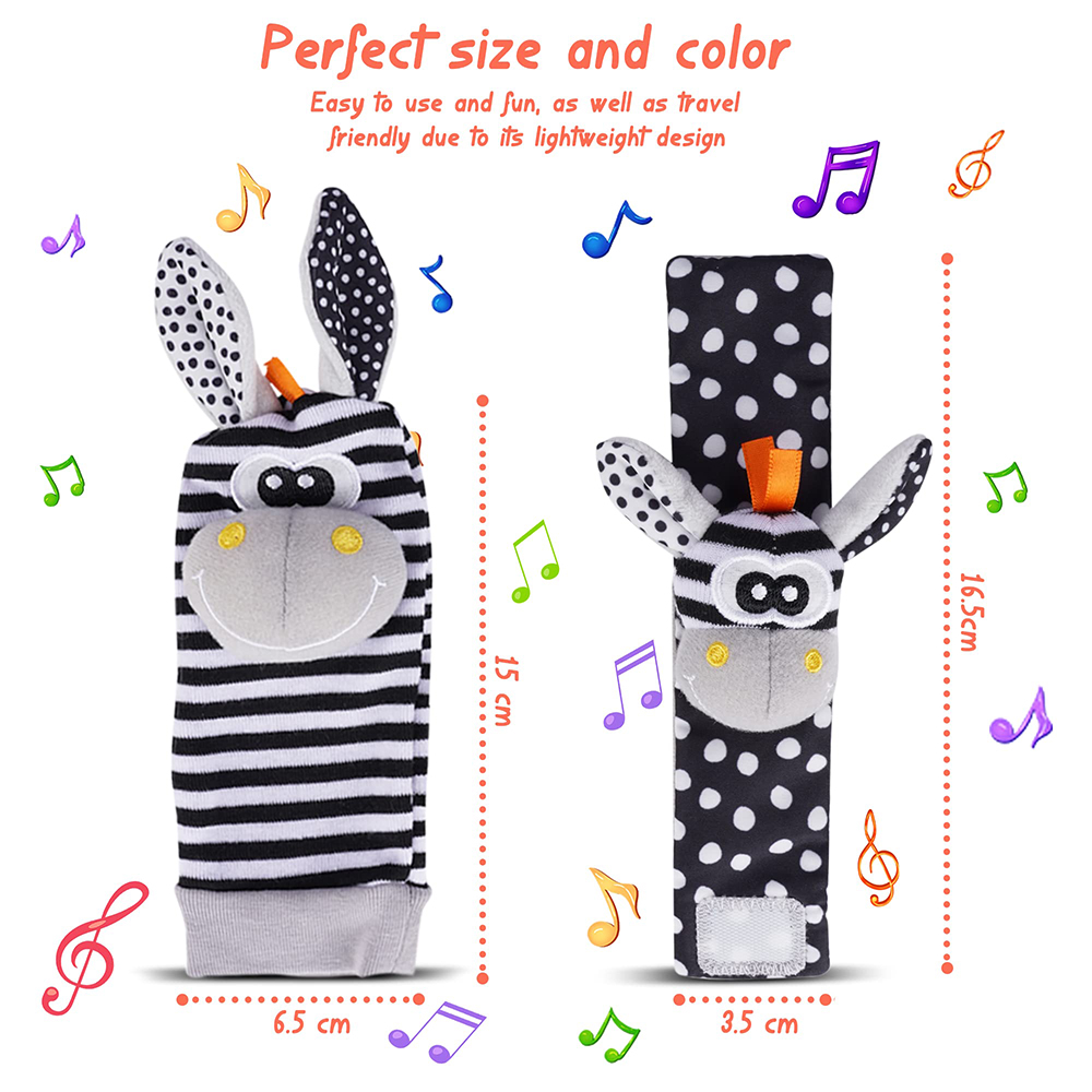 4 ชิ้น/เซ็ตเด็ก Rattle ของเล่น - Baby Rattle Toy Set บทวิจารณ์และราคา