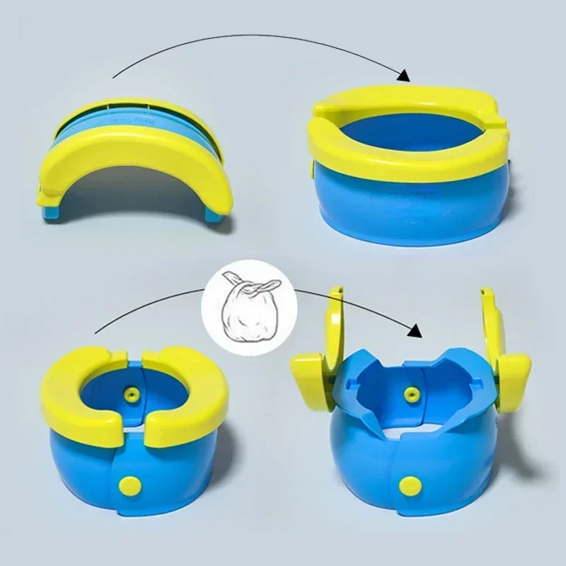 ที่นั่งฝึกขับถ่ายแบบพับได้สำหร - Toddler Potty Training Seat บทวิจารณ์และราคา