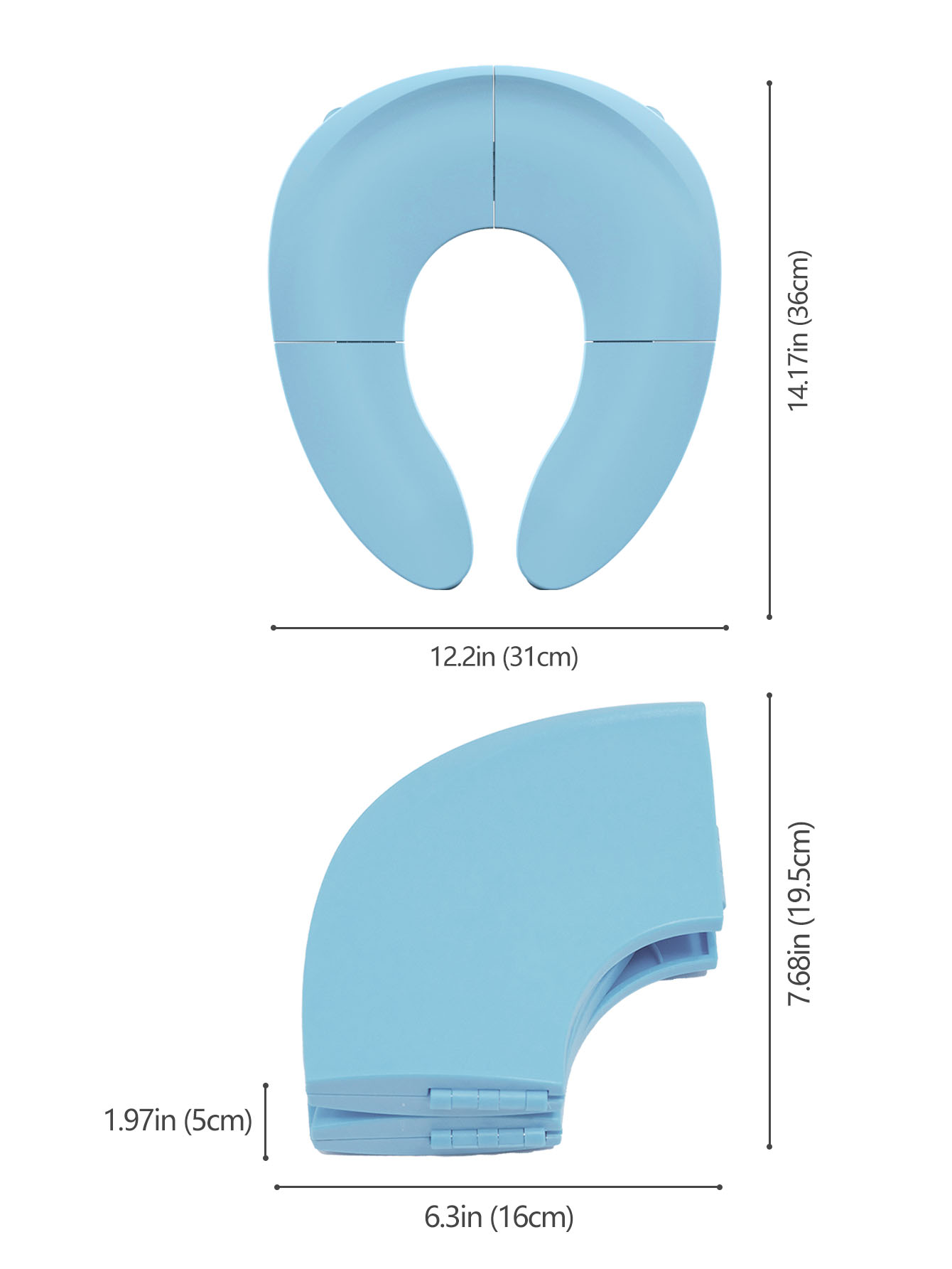 แบบพกพาเด็กเดินทางห้องน้ําการฝ - Toddler Potty Training Seat บทวิจารณ์และราคา
