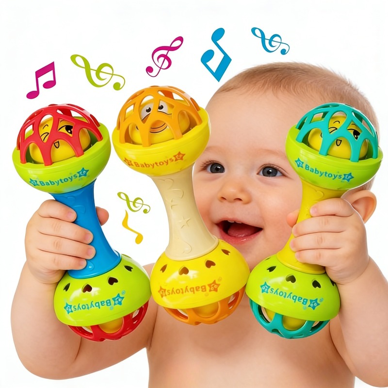 ของเล่นเขย่ามือเด็ก 1 ชิ้น สำห - Baby Rattle Toy Set บทวิจารณ์และราคา