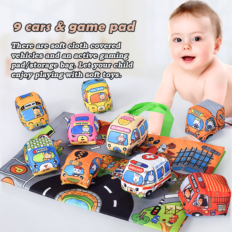 ชุดของเล่นรถยนต์นุ่มสำหรับเด็ก - Baby Rattle Toy Set บทวิจารณ์และราคา