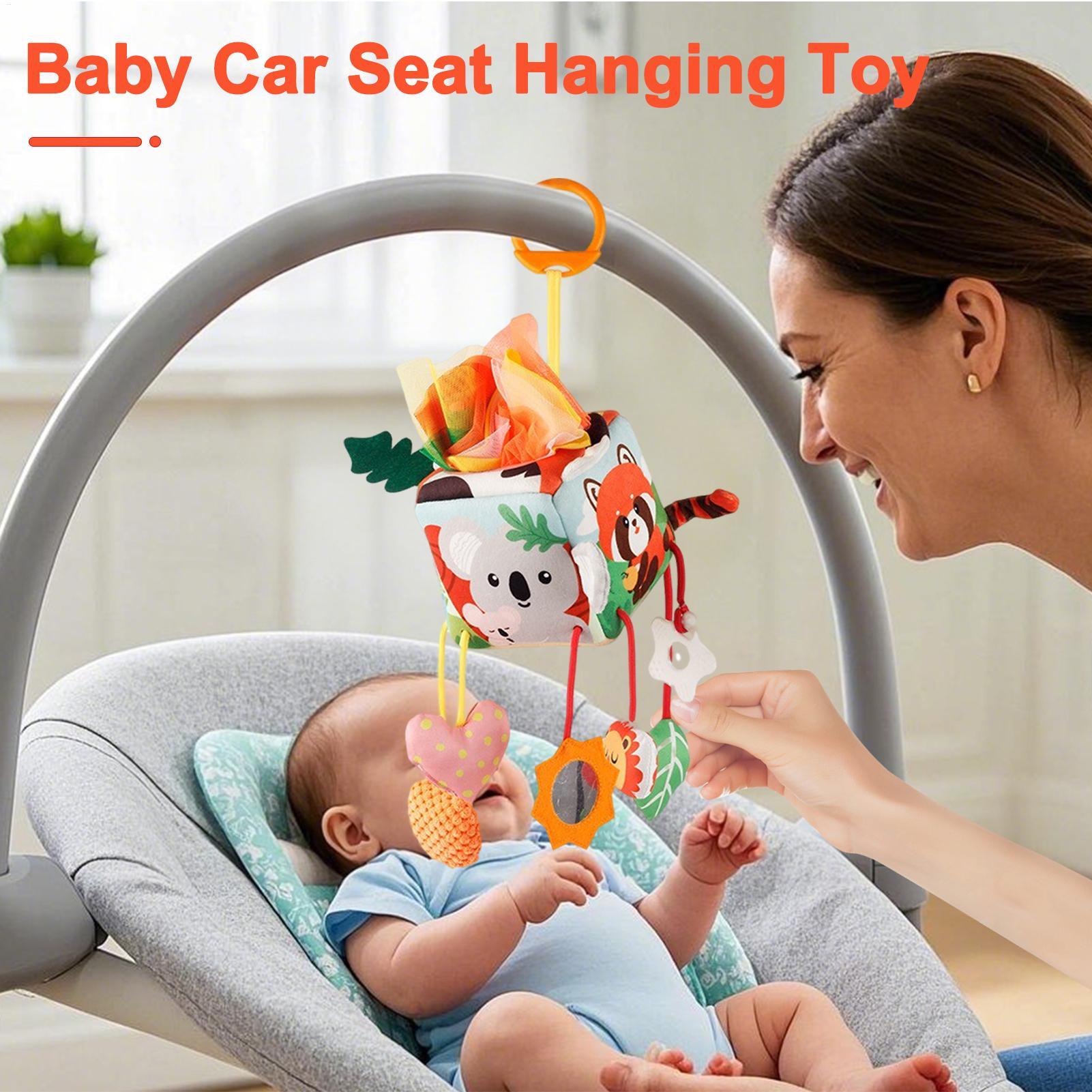 ของเล่นติดเบาะรถยนต์ ตุ๊กตาขนน - Baby Rattle Toy Set บทวิจารณ์และราคา