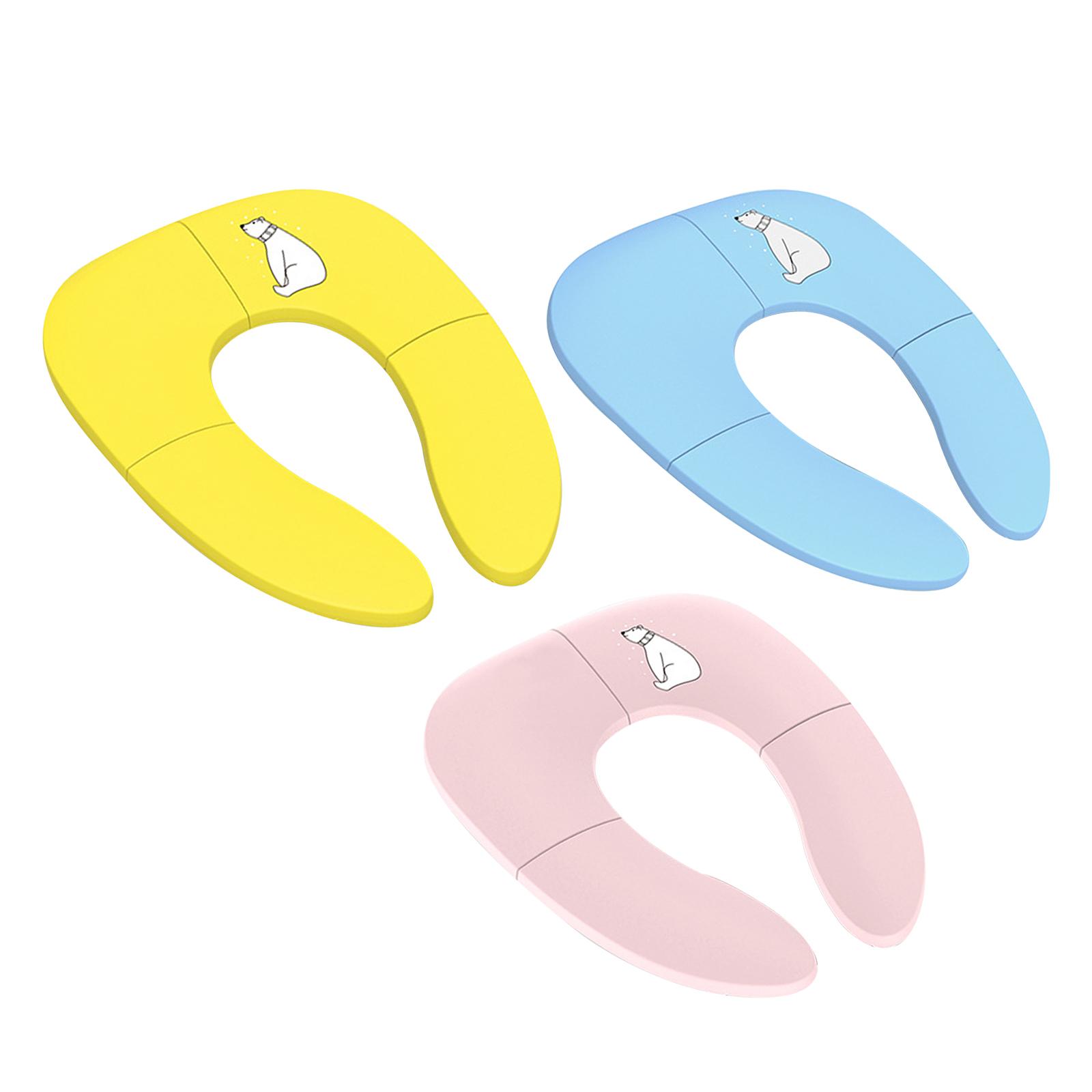 ที่นั่งชักโครกแบบพับได้ ที่นั่ - Toddler Potty Training Seat บทวิจารณ์และราคา