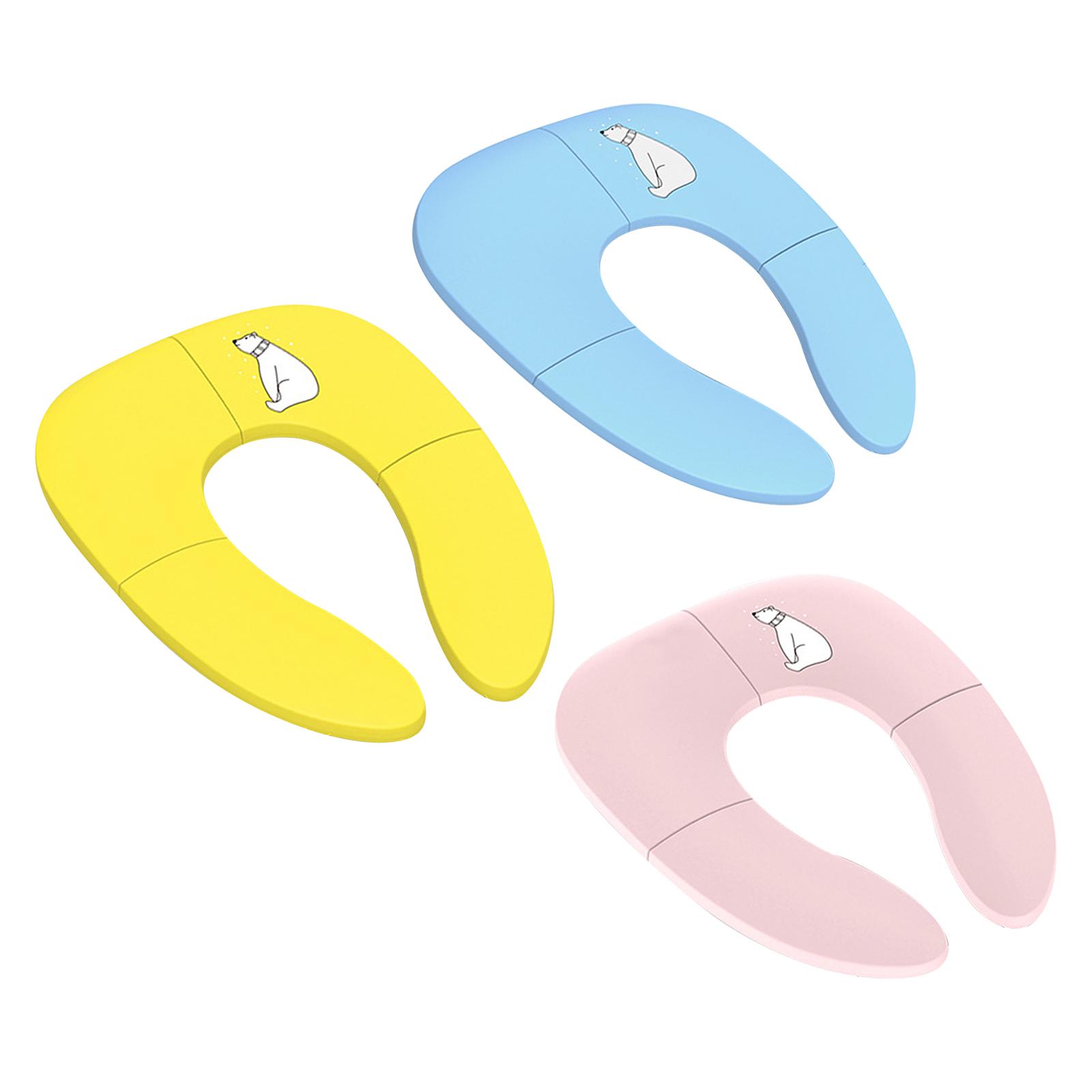 ที่นั่งชักโครกแบบพับได้ ที่นั่ - Toddler Potty Training Seat บทวิจารณ์และราคา