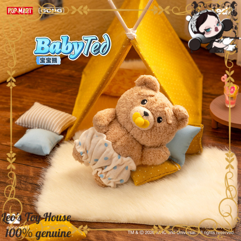 POPMART GONG Baby Ted ตุ๊กตาหม - Baby Products Keeping Bag บทวิจารณ์และราคา
