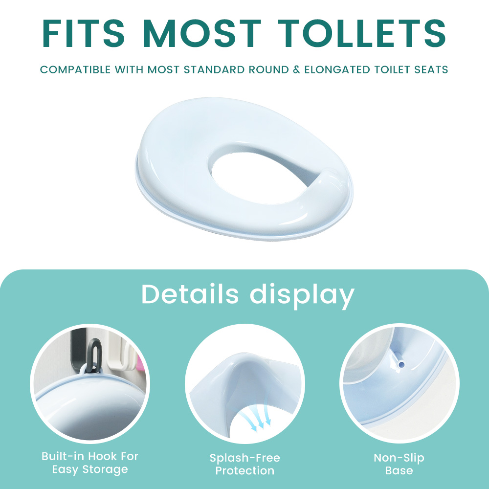 ที่นั่งชักโครกเด็กพร้อมตะขอเก็ - Toddler Potty Training Seat บทวิจารณ์และราคา