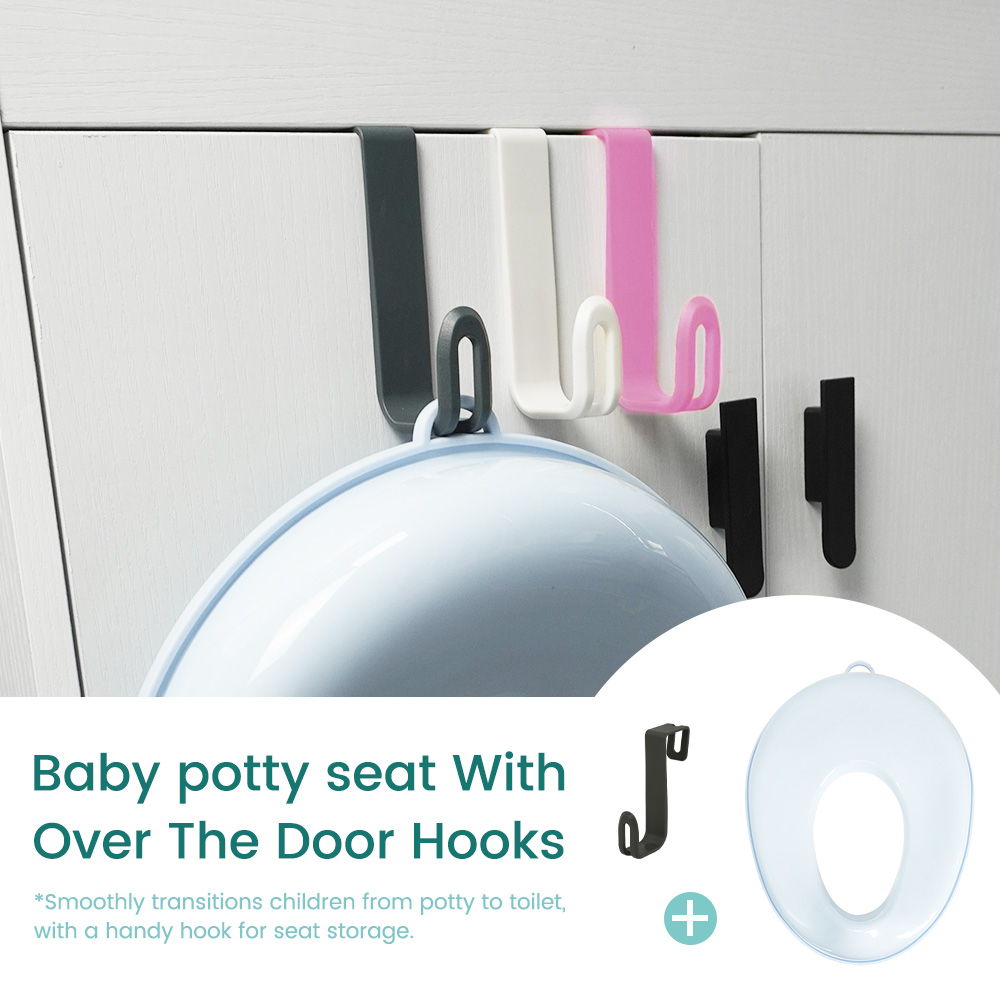 ที่นั่งชักโครกเด็กพร้อมตะขอเก็ - Toddler Potty Training Seat บทวิจารณ์และราคา