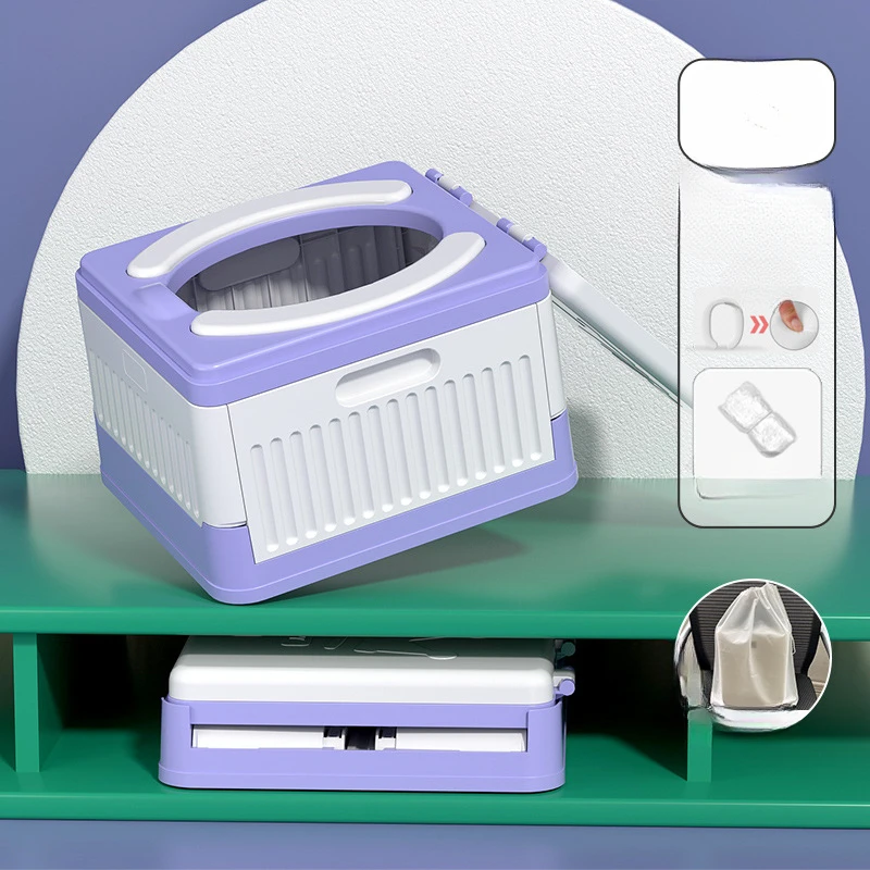 กระโถนเด็กแบบพับได้ติดรถยนต์ พ - Toddler Potty Training Seat บทวิจารณ์และราคา