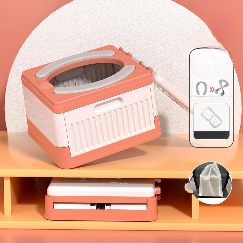 กระโถนเด็กแบบพับได้ติดรถยนต์ พ - Toddler Potty Training Seat บทวิจารณ์และราคา