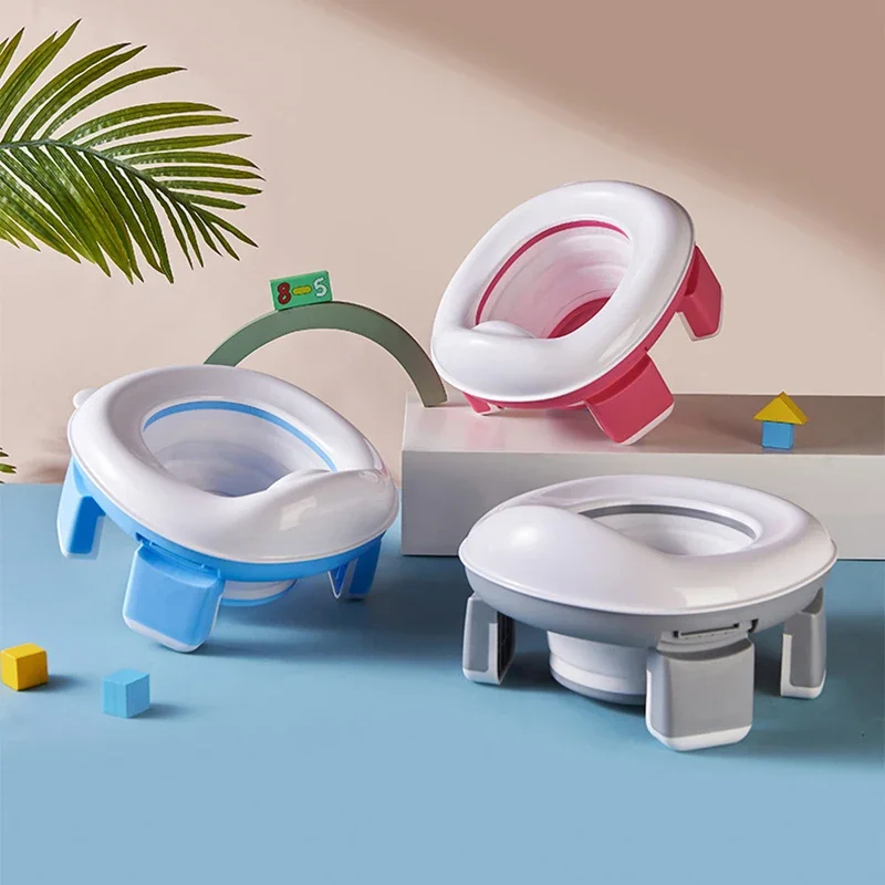 ที่นั่งชักโครกแบบพกพา 3 in 1 ส - Toddler Potty Training Seat บทวิจารณ์และราคา